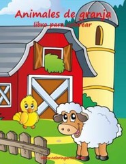 Animales De Granja Libro Para Colorear 1