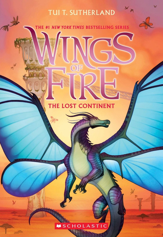 The Lost Continent (Wings of Fire #11) – paperback Sutherland, Tui T.