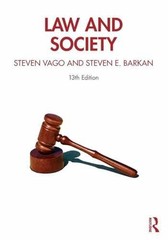 Law and Society – Paperback, by Vago Steven; Barkan Steven E. – Very Good