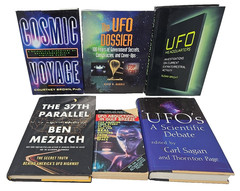 6 books UFOs UAPs Flying Saucers Gulf Breeze Government Conspiracies Paranormal