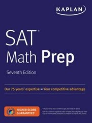 SAT Math Prep (Kaplan Test Prep) – Paperback By Kaplan Test Prep – GOOD