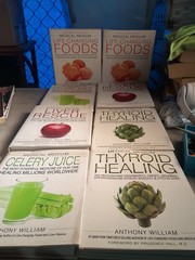 Medical Medium Lot 8 Books Anthony William Liver Rescue Celery Juice Thyroid HC