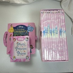 Lot of 14 Disney Princess Storytime Picture Books & Poems Hardcover Bundle