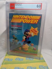NINTENDO POWER #1 PSA Grade 6.0 [Jul 1988] Super Mario Brothers 2, WHITE PAGES