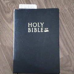 KJV Holy Bible King James Version Hardcover English Black Cover