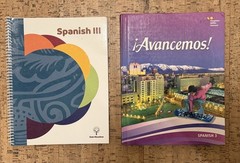 Oak Meadow Spanish III Coursebook + Avancemos Spanish 3 Textbook