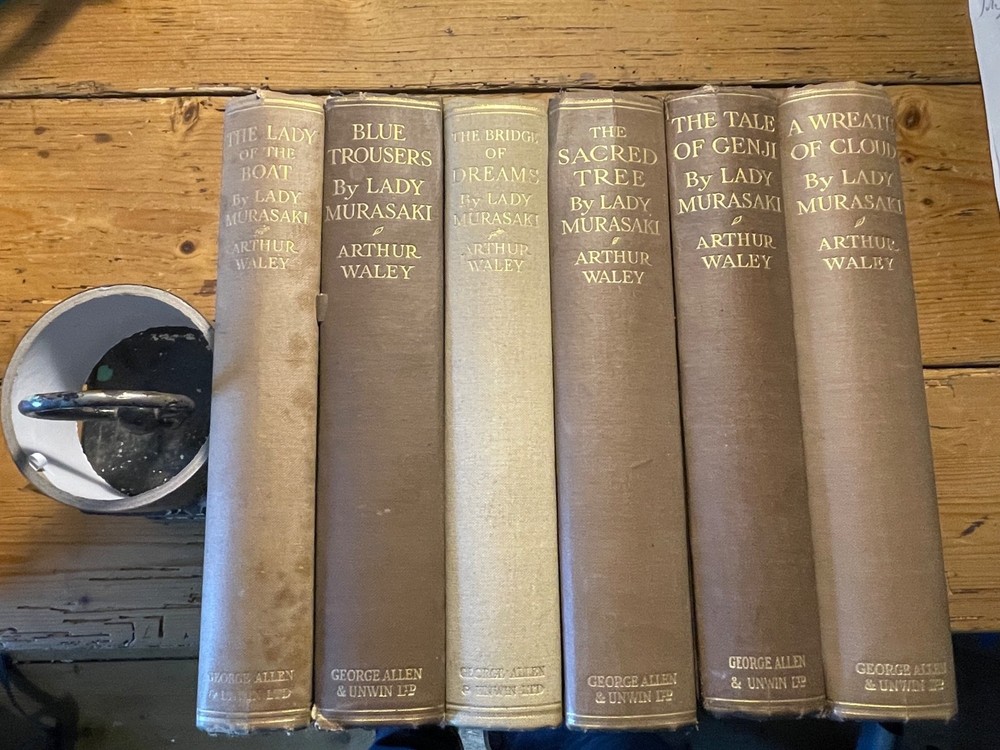 The Tale Of Genji, Lady Murasaki, Arthur Waley, 1925-1933, George Allen, 6 Vols