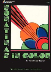WP261 – Sonatinas In Color – Sheet music, by Jane Smisor Bastien – Very Good