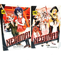 Negima Magister Negi Magi Vol. 4 16 English Manga Ken Akamatsu Bundle Lot