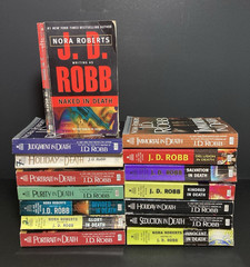Lot of 15 – IN DEATH Series By JD Robb – includes book #1 Naked in Death