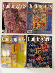 Lot of 4 2004 Quilting Arts Magazine Very Good Condition