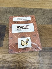 SPANISH EDITION WORD TO WORD BILINGUAL DICTIONARY By C. Sesma **BRAND NEW**