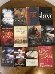 John MacArthur Books Lot 12 Christian Bible Study Theology Hardcover Paperback