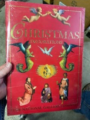 National Gallery London Christmas Decorations Book Press Outs Vintage Crafts NEW