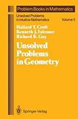 Unsolved Problems in Geometry Hardcover