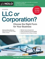 LLC or Corporation?: Choose the Right Form for Your Business, Mancuso Attorney,