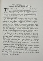 Rare Antique 1931 Book Matas Birthday Volume, A Collection Of Surgical Essays