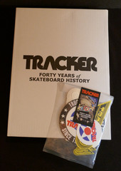 Tracker Forty Years of Skateboard History book