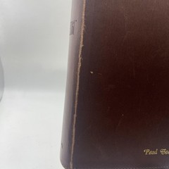 The Message Bible Eugene Peterson Apress Brown Leather Large Print Numbered USA