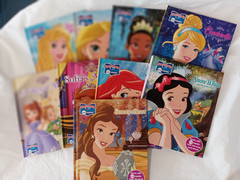 Lot Of 9 Disney Princess Me Reader Story Book Set Belle Mermaid Snow White MORE