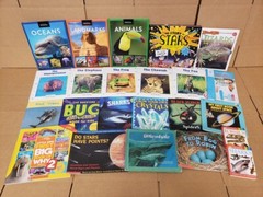 Lot of 10 Science Nature Experiment Animal Educational Learn Kid Child Books MIX