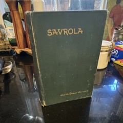 Winston Spencer Churchill Savrola 1st Edition Hardcover Longmans 1900