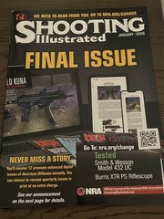 Shooting Illustrated Magazine January 2026. The Final Issue!