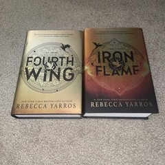 Fourth Wing And Iron Flame by Rebecca Yarros (Hardcover)