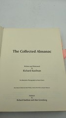 The Collected Almanac Richard Kaufman Hardcover First Edition 1992