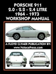 FLOYD CLYMER – PORSCHE 911 2.0-2.2-2.4 LITRE 1964-1973 WORKSHOP MANUAL