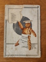Fleischmann’s Recipes Book 1915 Vintage Baking Raised Bread Paperback