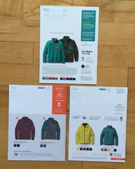 Patagonia Catalogs: 2015, Fall 2013 and Sept 2016 Set of 3