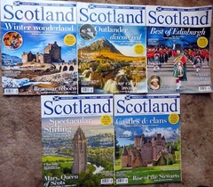 SCOTLAND: World’s leading Scottish-interest Magazine – 5 Issues from 2024-2025