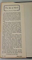 The Ides Of March 1st Edition Hard Cover (1973)