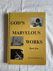 God’s Marvelous Works Book One By Rod And Staff Publishers