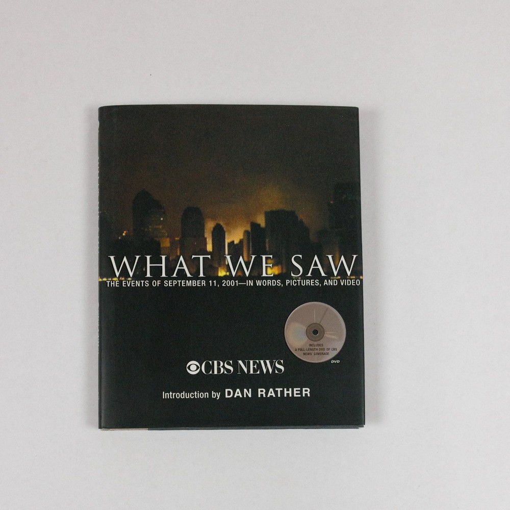 What We Saw CBS News 2002 First Edition DVD September 11 9/11 Dan Rather