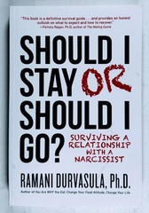 Should I Stay or Should I Go Ramani Durvasula Paperback 2017 Post Hill Press VG