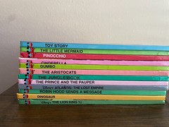 Lot of 12 Walt Disney Wonderful World of Reading Books Cinderella Little Mermaid