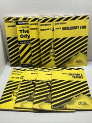 Lot of 9 – Cliff Notes – Various Titles (See Description)