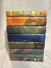 Harry Potter Hardcover Book Set: Books 1-7 Plus 8-Cursed Child GOOD CONDITION