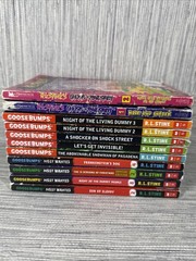 Goosebumps R.L. Stine Vintage 90’s-00’s Paperback Lot Of 11 Books