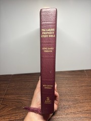 Tim LaHaye Prophecy Study Bible NKJV Bonded Burgundy 2000 Red Letter Edition