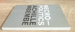 Necropolitics Achille Mbembe PB Like New Critical Theory Philosophy