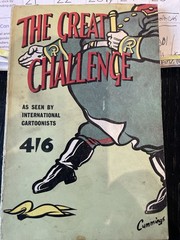 The Great Challenge As Seen By International Cartoonists 1958 London Exhibition