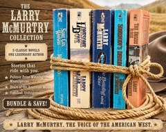 Larry McMurtry Paperback Lot of 5 Lonesome Dove Some Can Whistle Evening Star