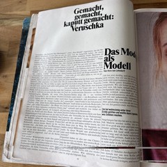 TWEN Magazine March 1971 Vintage Donna, Faces, Veruschka