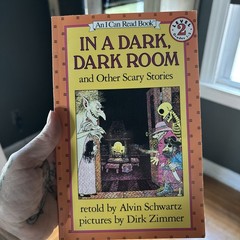 In a Dark, Dark Room and Other Scary Stories by Alvin Schwartz (1984)