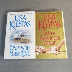 Lisa Kleypas Vallerands 2 Book Lot Complete When Strangers Marry & Only With