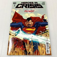 DC ics Heroes in Crisis 7 Superman Cover English ic Book