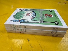 Lot of 3 OZ books L Frank Baum Soft cover Rand McNally Vintage wizard of oz
